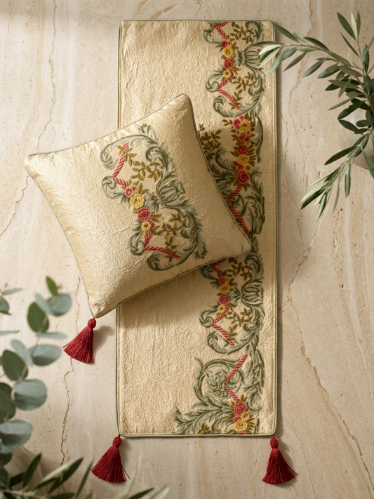 Gulmohar Ivory Runner