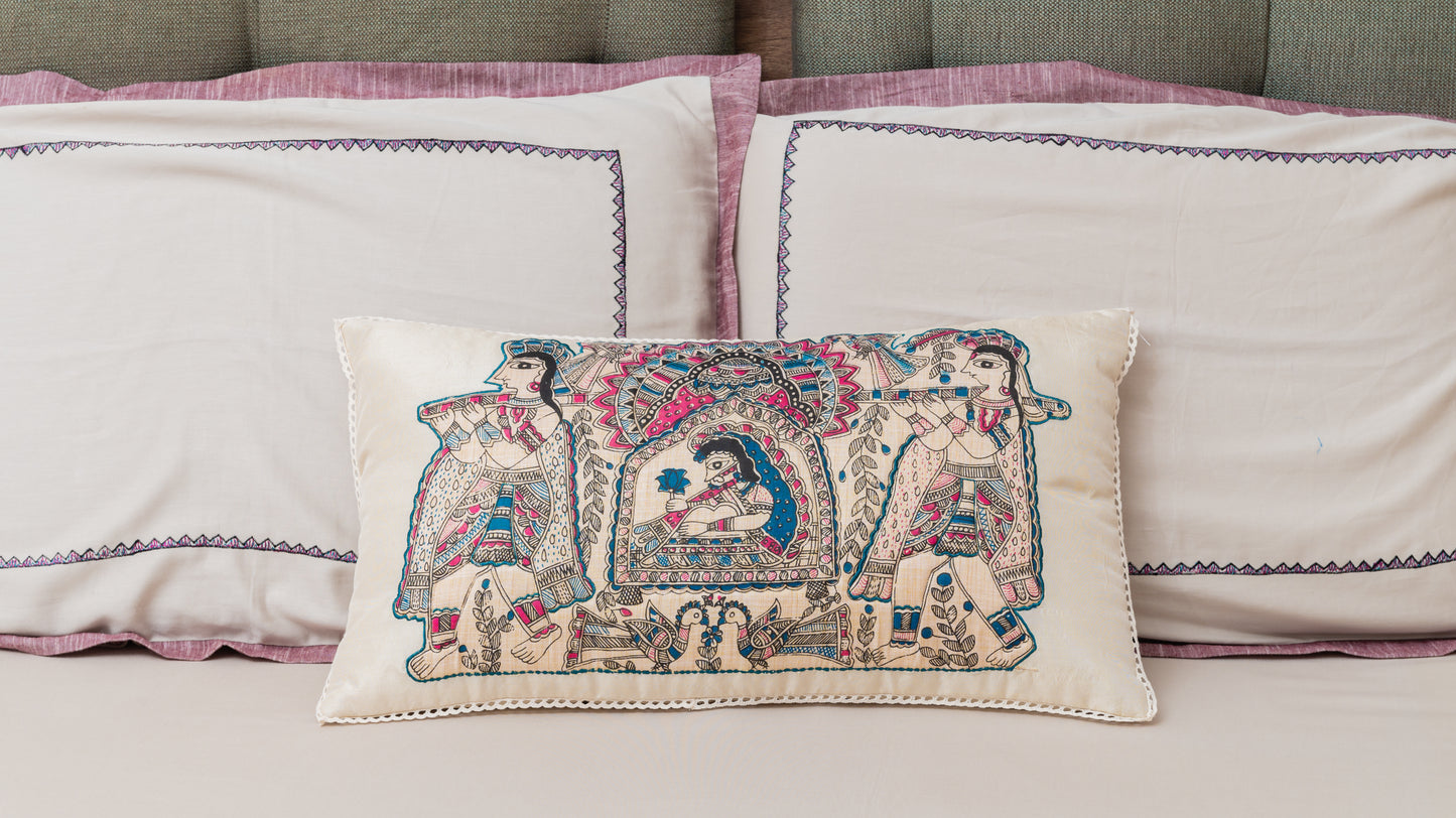 Madhubani Cotton Bedsheet