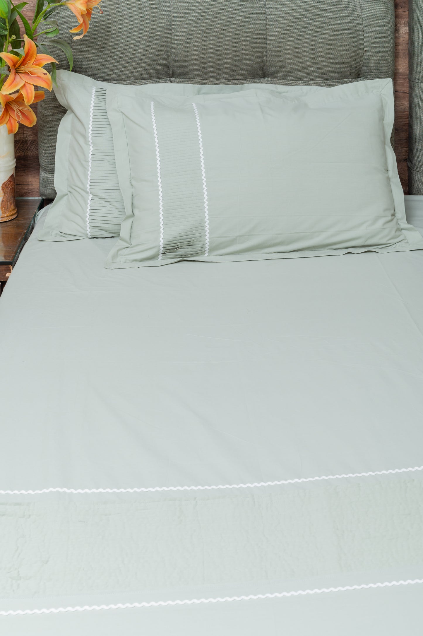 Pintex Cotton Bedsheet
