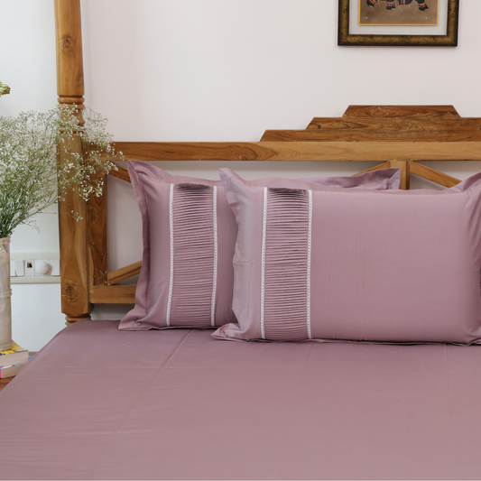 Pintuck Panel Comforter Set (Light AC)