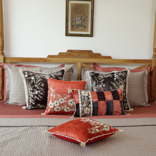 Mocha Cotton Bedspread