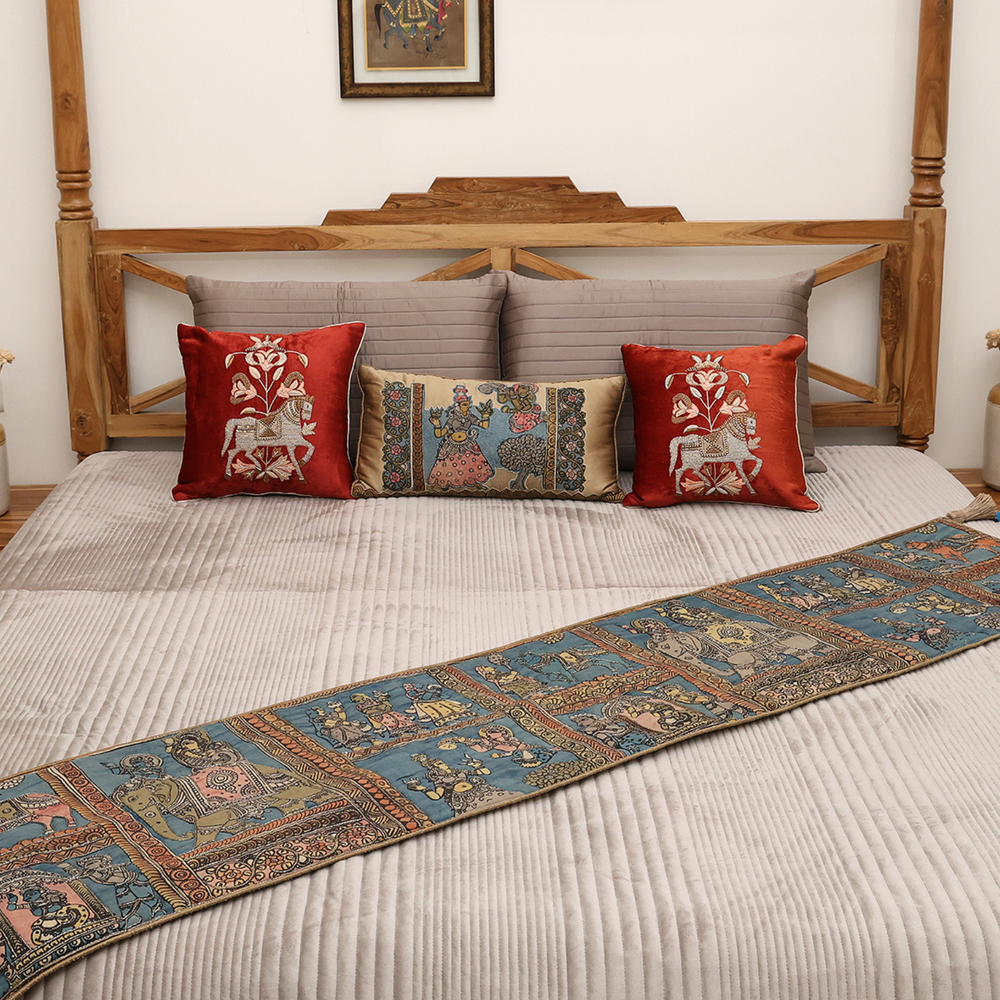 Kalamkari Doli Bedding Set