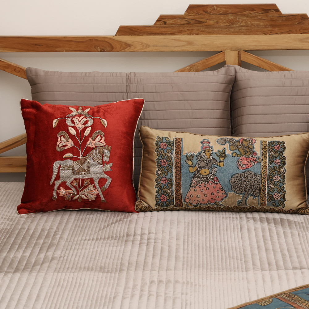 Kalamkari Doli Bedding Set
