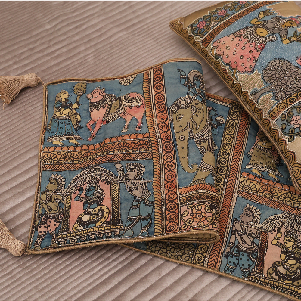 Kalamkari Doli Runner