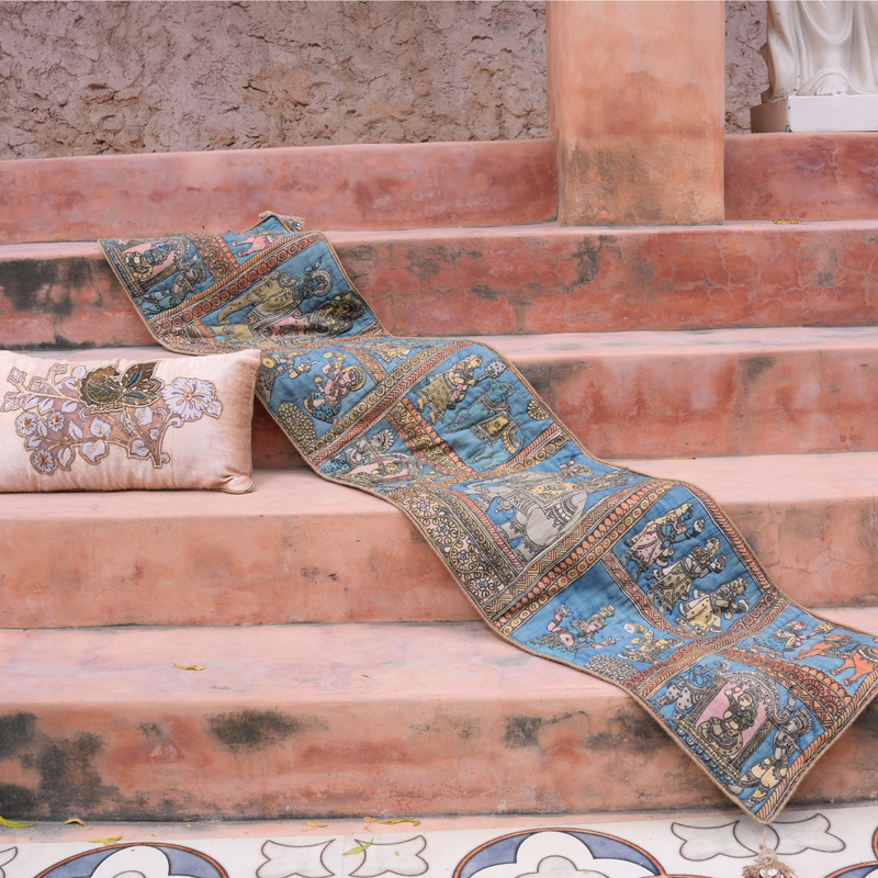 Kalamkari Doli Runner