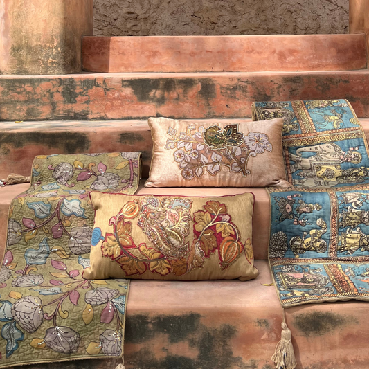 Kalamkari Doli Runner