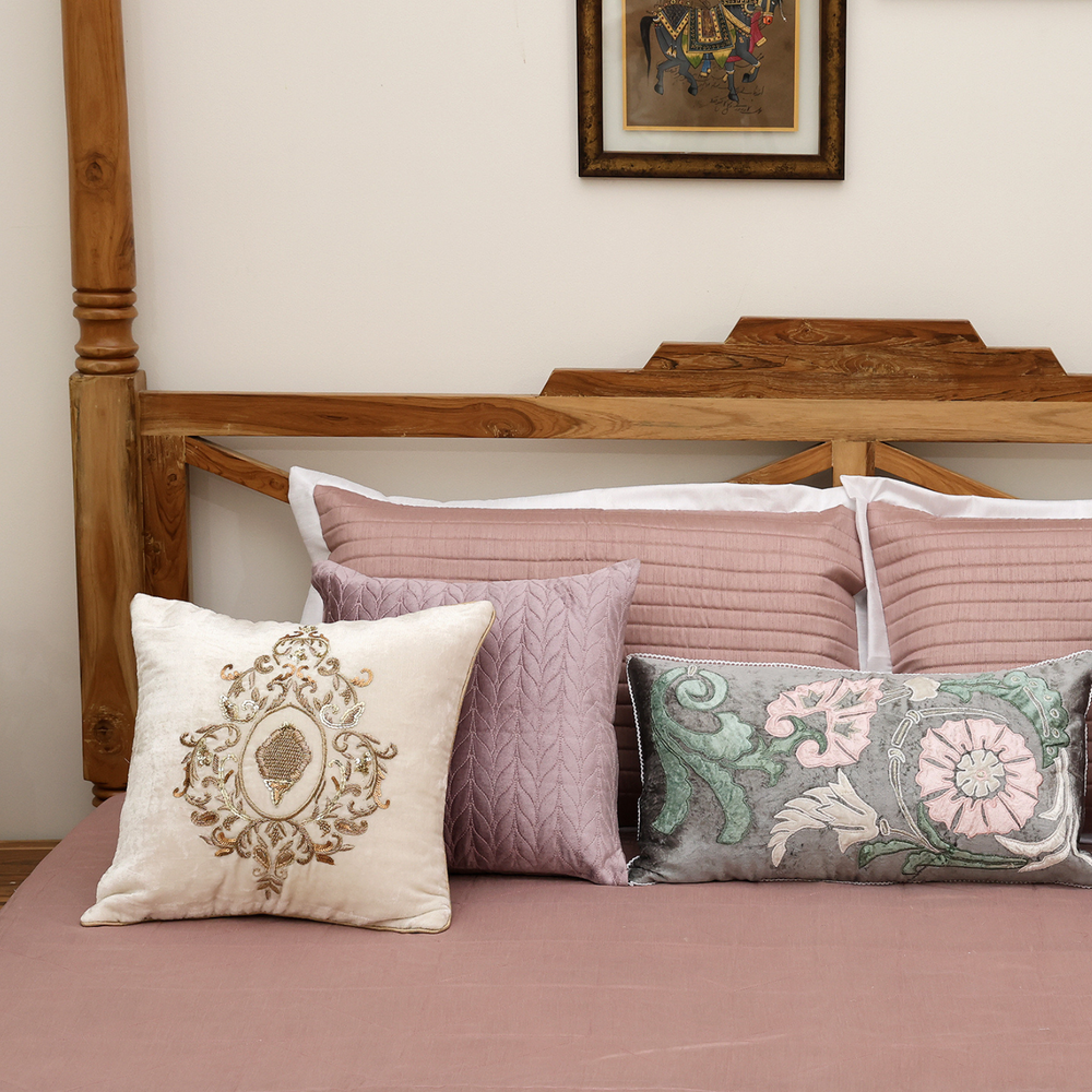 Ikkat Heritage Cotton Bedspread Set