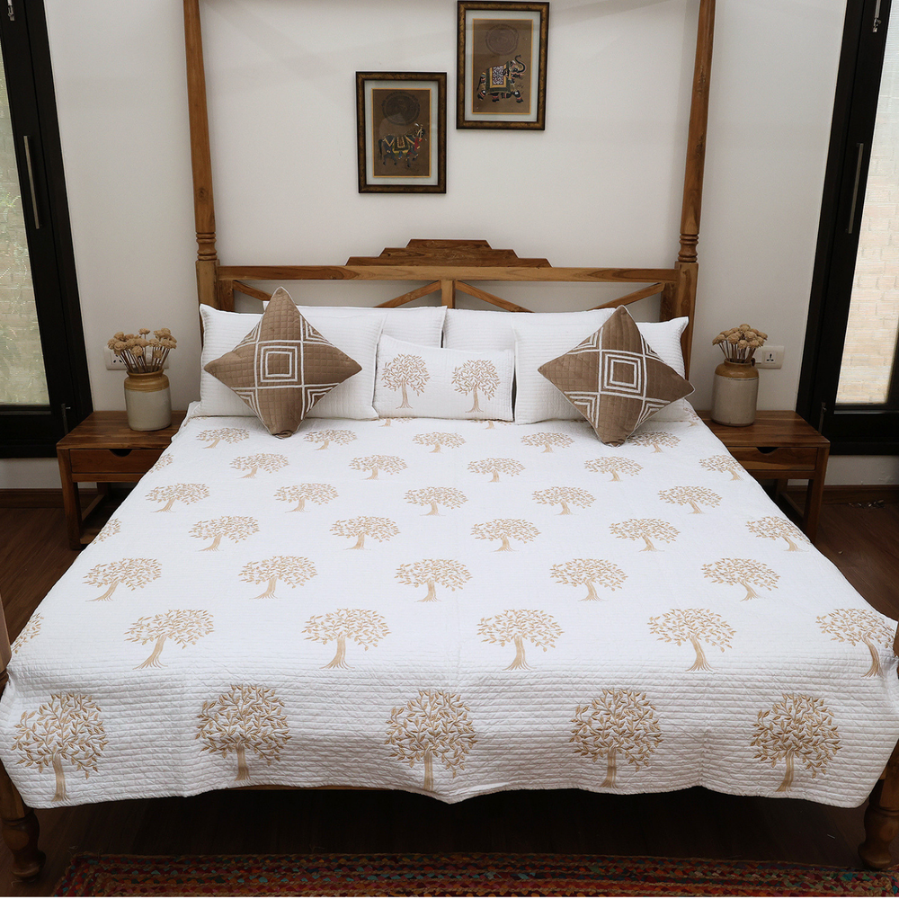 Tree of Life Bedspread Set