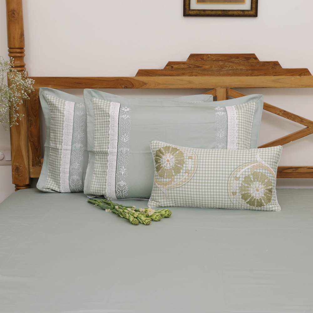 Lace & Leaf Bedsheet Set
