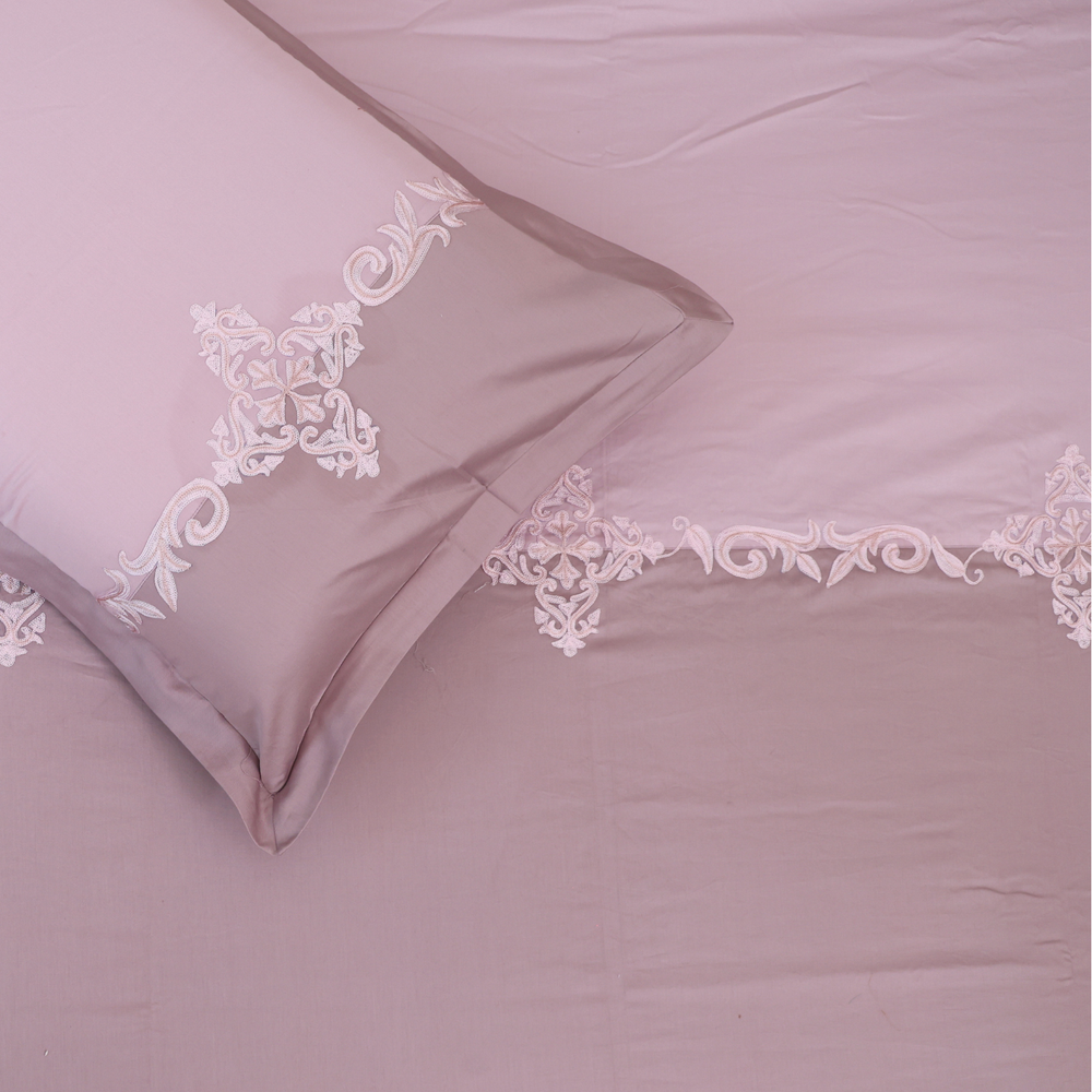Aari Duo Embroidery Bedsheet