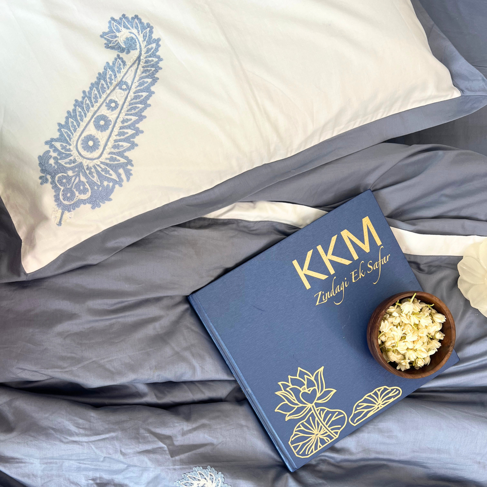 Kashmiri Paisley Comforter Set (Light AC)