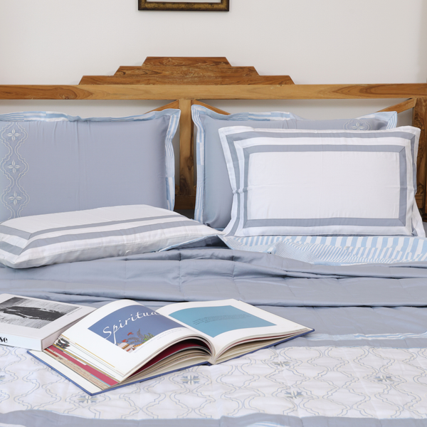 Linear Wave Comforter Set (Light AC)
