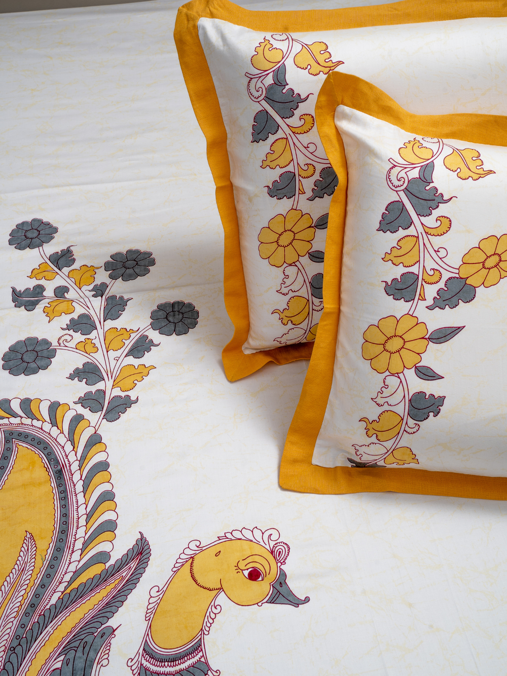 Kalamkari Cotton Bedsheet