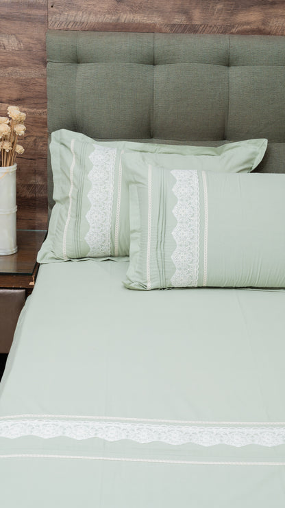 Lace Cotton bedsheet (VHBC - 0045)