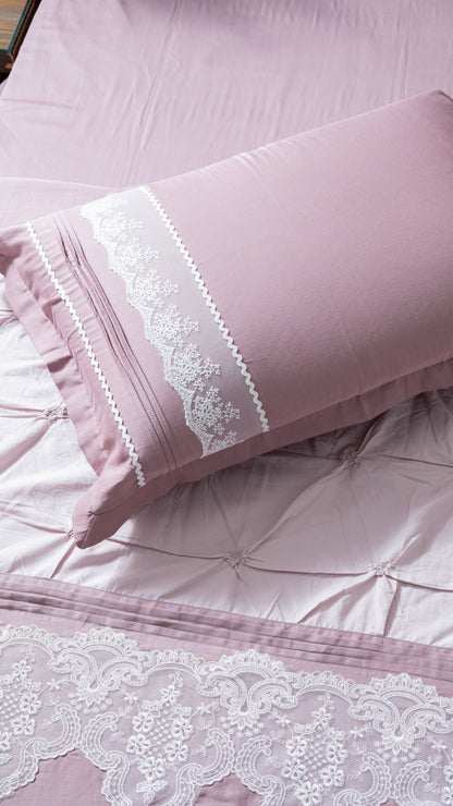 Lace Cotton Bedsheet