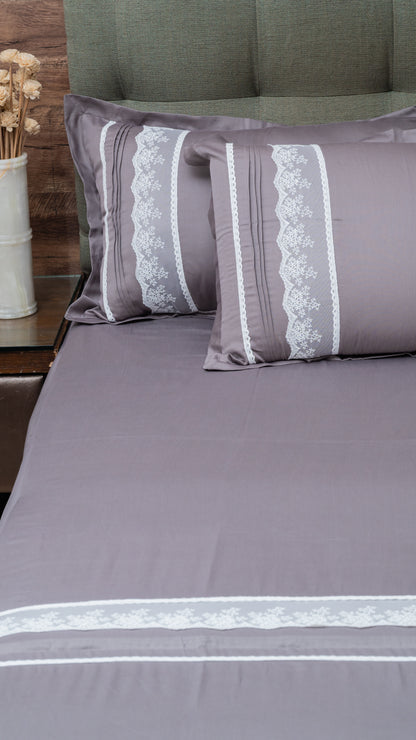 Lace Cotton bedsheet (VHBC - 0047)