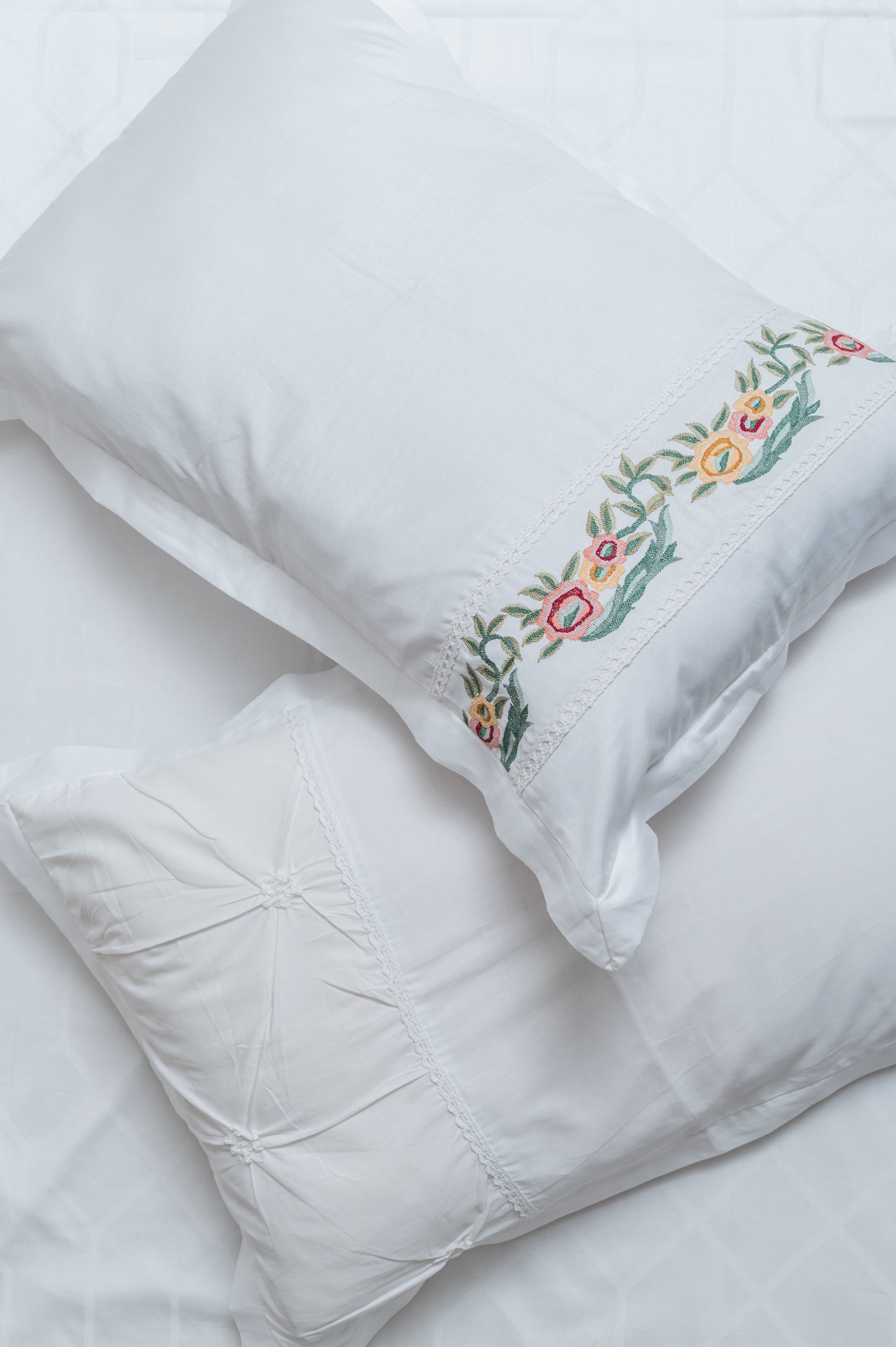 White Cotton Bedsheet