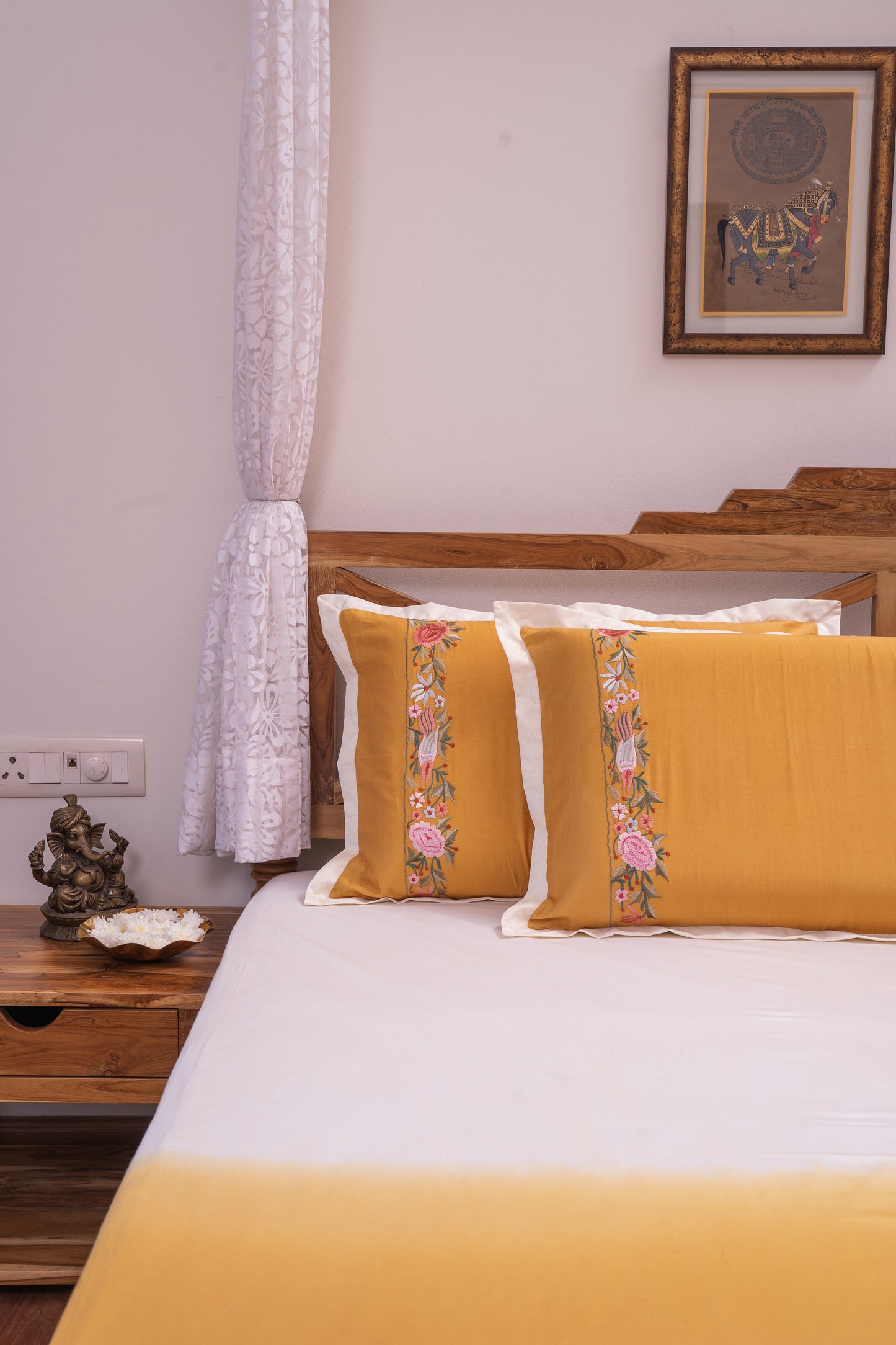 Yellow Ombre Bedsheet