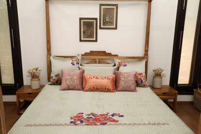 Paithni Silk Bedcover