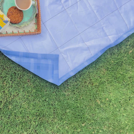Petal & Plaid Comforter Set (Light AC)