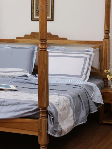Linear Wave Comforter Set (Light AC)