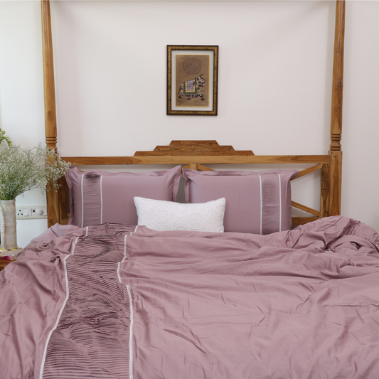 Pintuck Panel Comforter Set (Light AC)